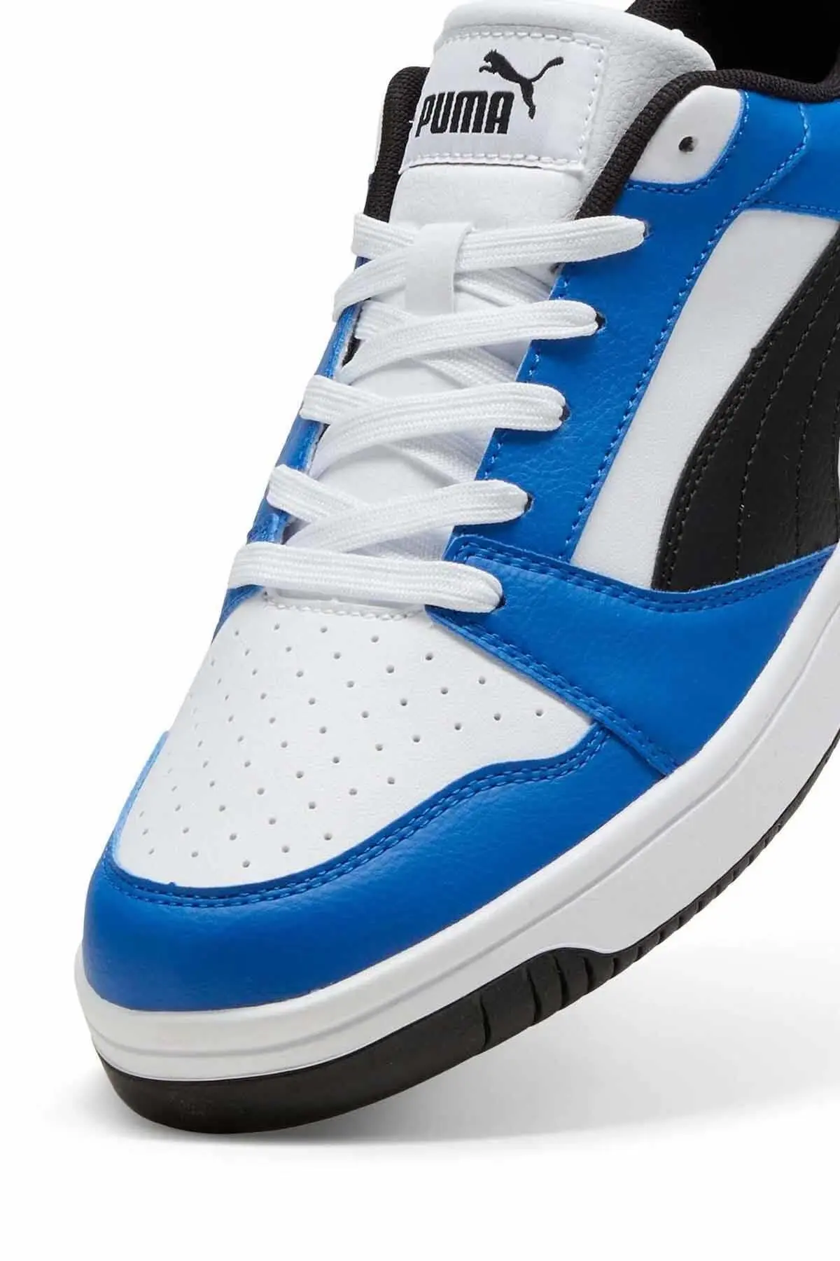 Rebound V6 Low Unisex Sneaker Ayakkabı 392328-16 Beyaz-Mavi
