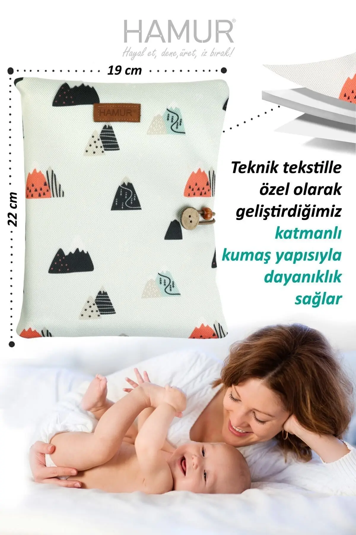 Anne Bebek Bakım Çantası Yenidoğan Alt Açma Değiştirme Düzenleyici Çantası Organizer Poyraz
