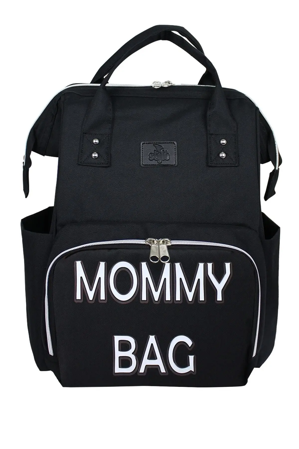 Bye Bye Paris Mommy Bag Baskılı Anne Bebek Çantası