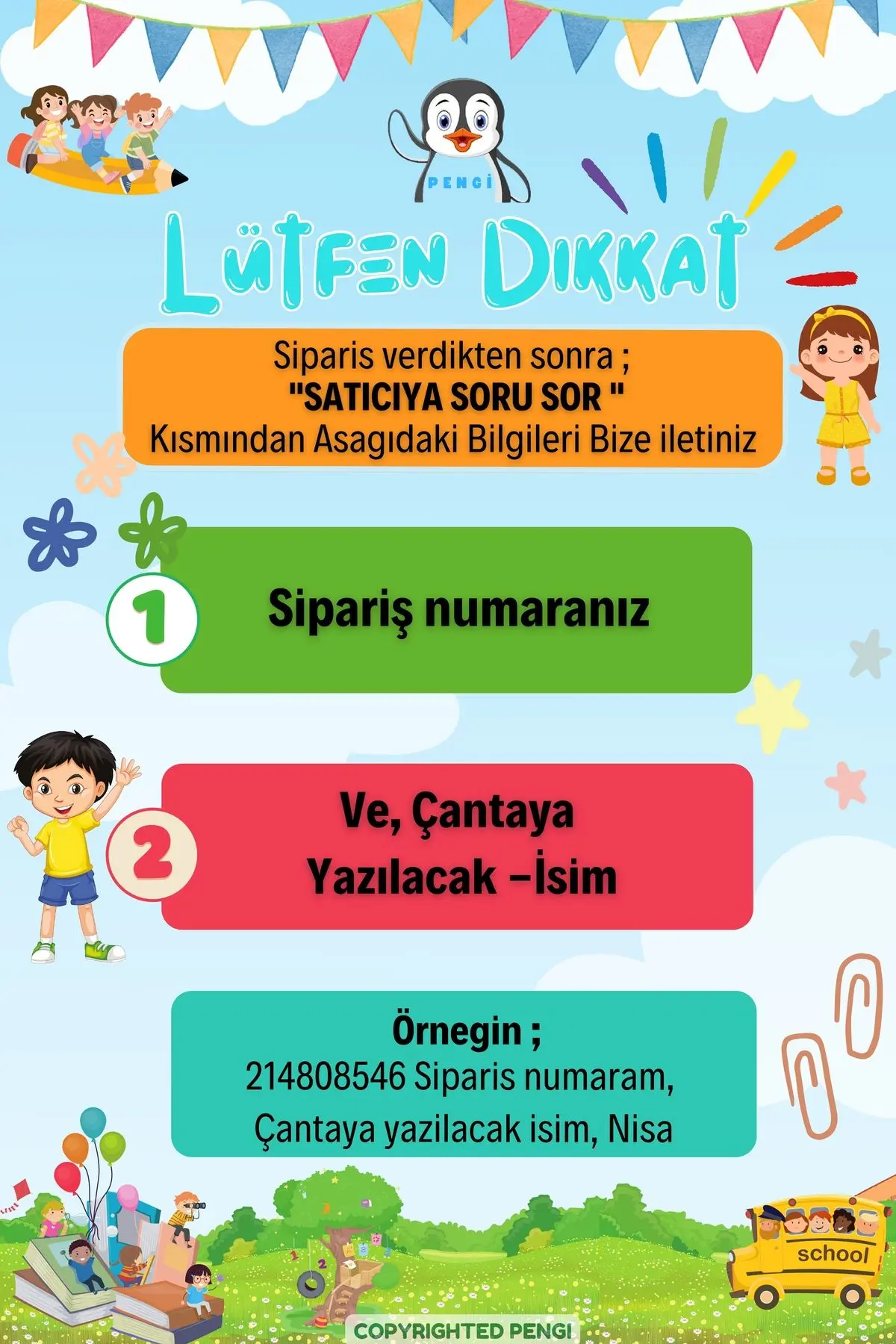 [ İSTEDİĞİNİZ İSMİ YAZIYORUZ ] Tavşan Bej 0-8 Yaş Çocuk Sırt Çantası, Anaokulu-kreş Çantası