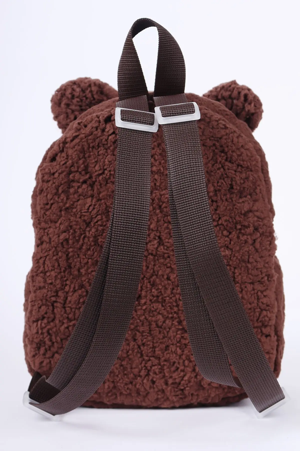 [İSTEDİĞİNİZ İSMİ YAZIYORUZ] - Teddy-Peluş Kahve 0-8 Yaş - Kreş, Anaokulu Çocuk Sırt Çantası