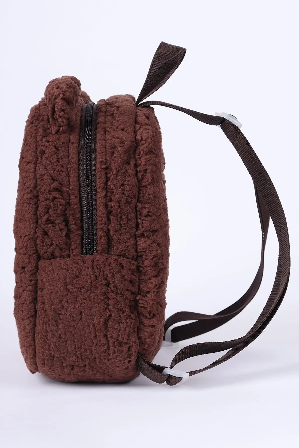 [İSTEDİĞİNİZ İSMİ YAZIYORUZ] - Teddy-Peluş Kahve 0-8 Yaş - Kreş, Anaokulu Çocuk Sırt Çantası