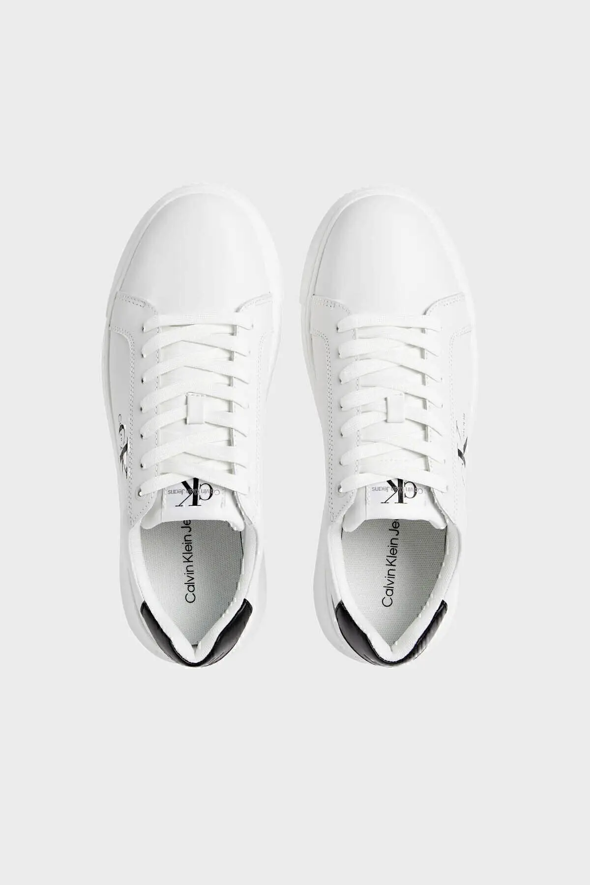 Deri Logolu Sneaker Ayakkabı YM0YM006810LD Erkek AYAKKABI