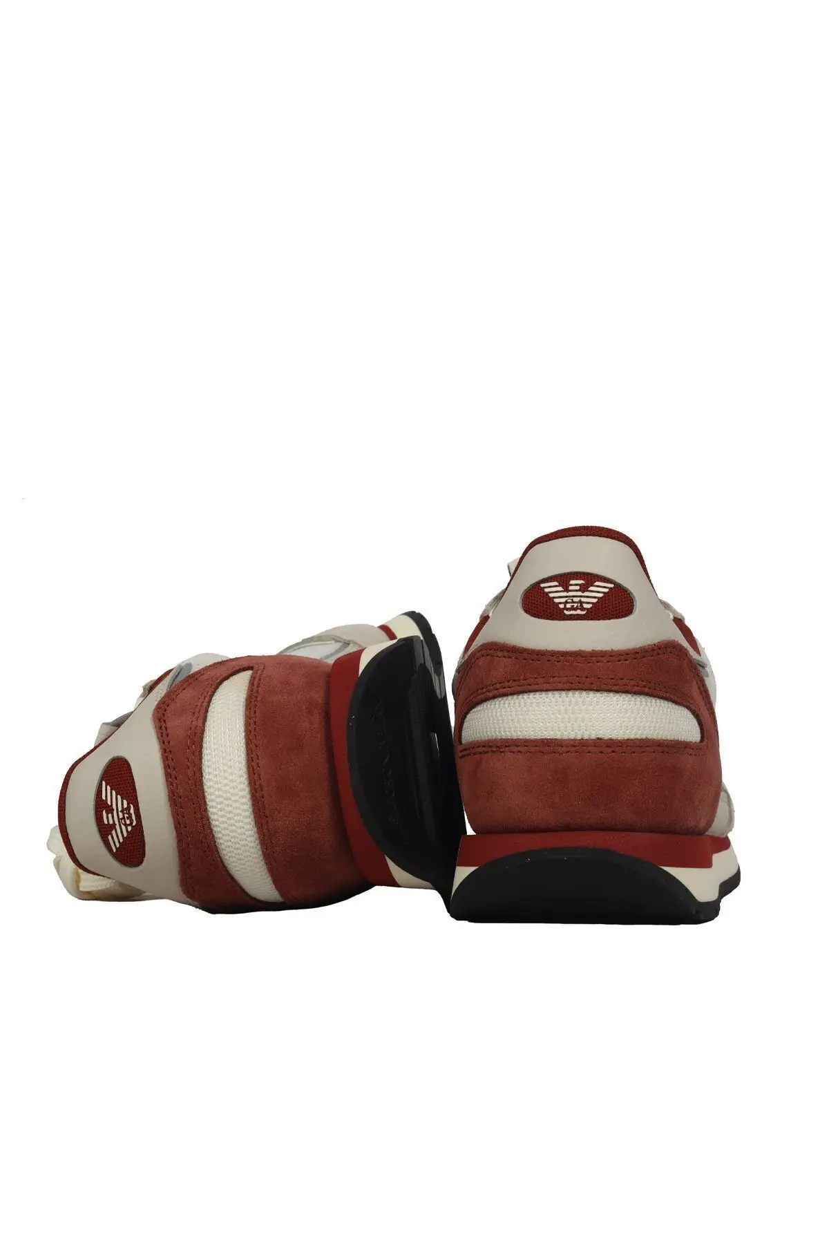 Erkek Logolu Normal Kalıp Bağcıklı Günlük Kırmızı Sneaker X4X537 XN730-T410