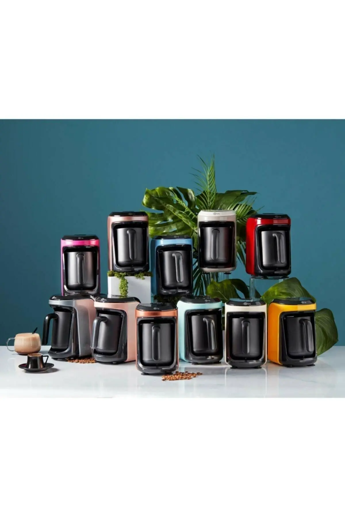 Hatir Hüps Türk Kahvesi Makinası Vintage Blue