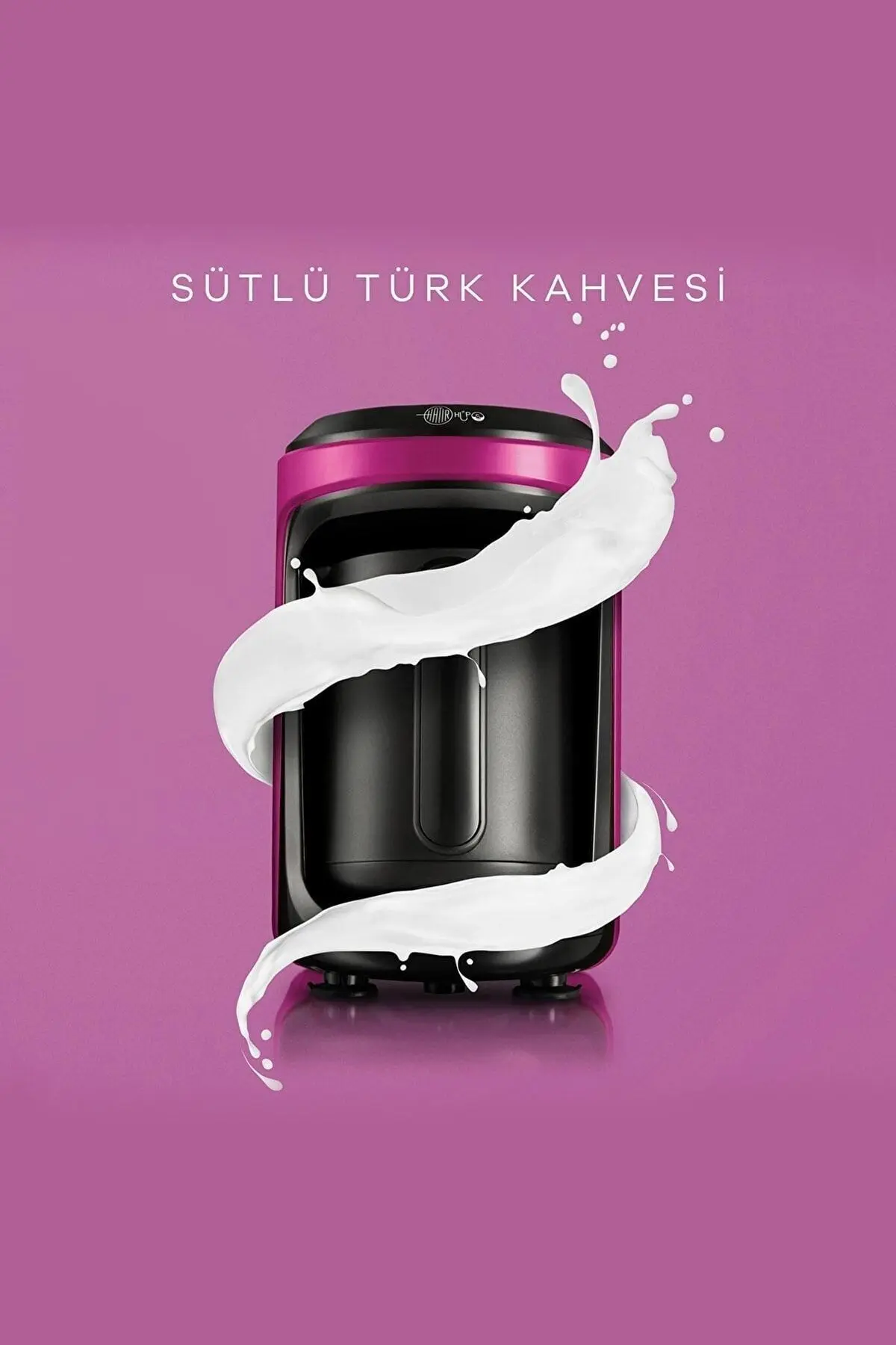 Hatır Hüps Sütlü Türk Kahve Makinesi Blush Pink