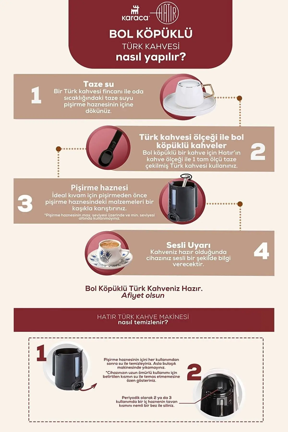 Hatır Hüps Türk Kahve Makinesi Shiny Black