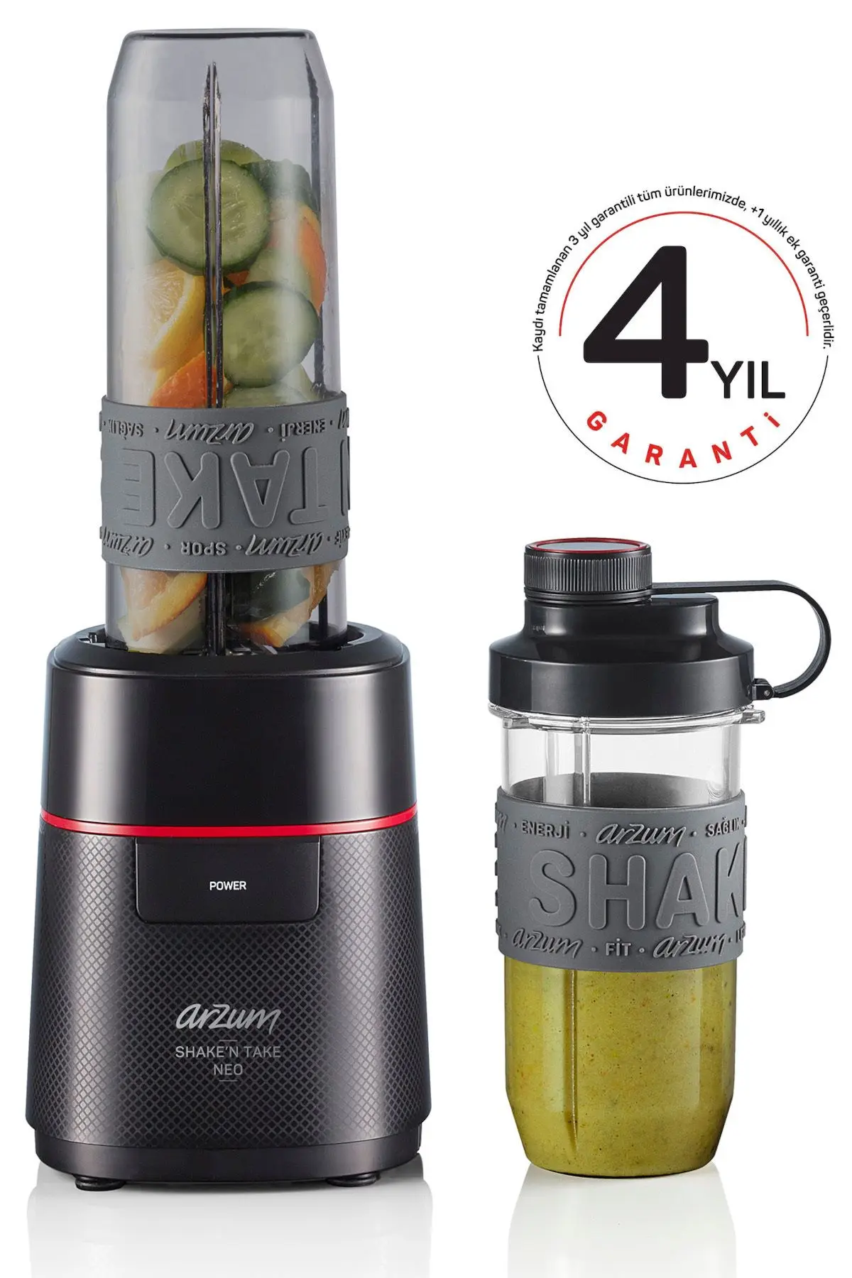 Arzum AR1147 Shake'N Take Neo Kişisel Blender - Siyah