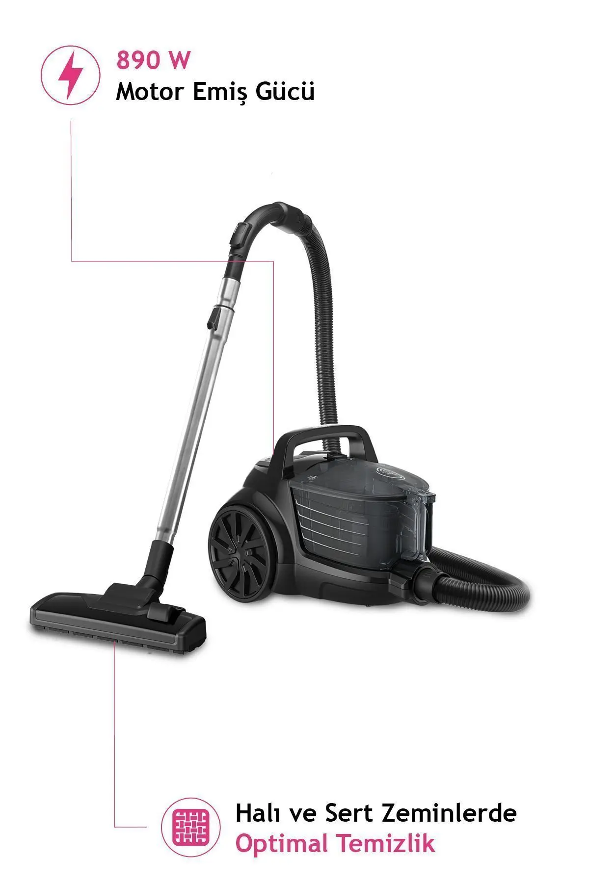 Al 615 Toz Torbasız Süpürge