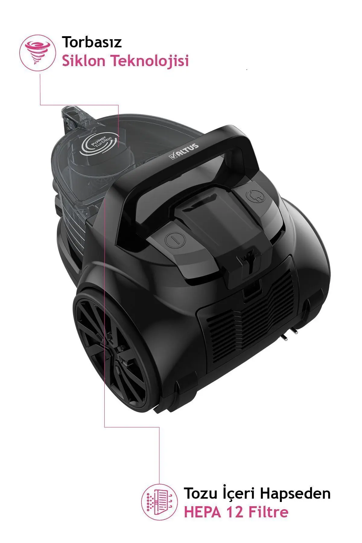 Al 615 Toz Torbasız Süpürge