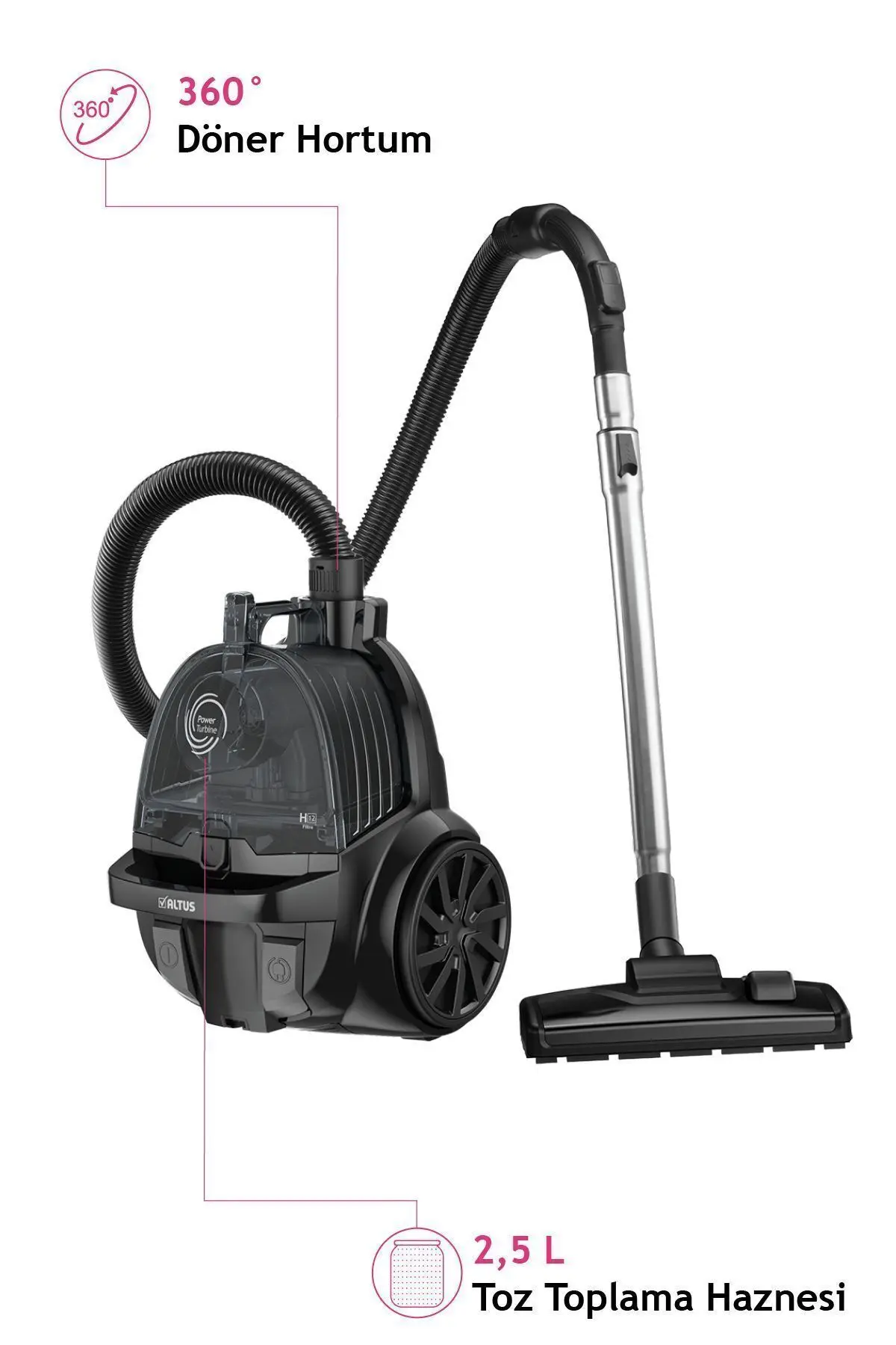 Al 615 Toz Torbasız Süpürge