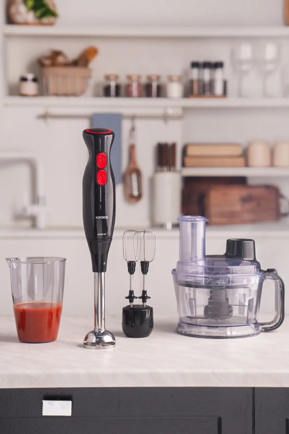 Pro Multimax 6 in 1 Çok Amaçlı Mutfak Robotu Black