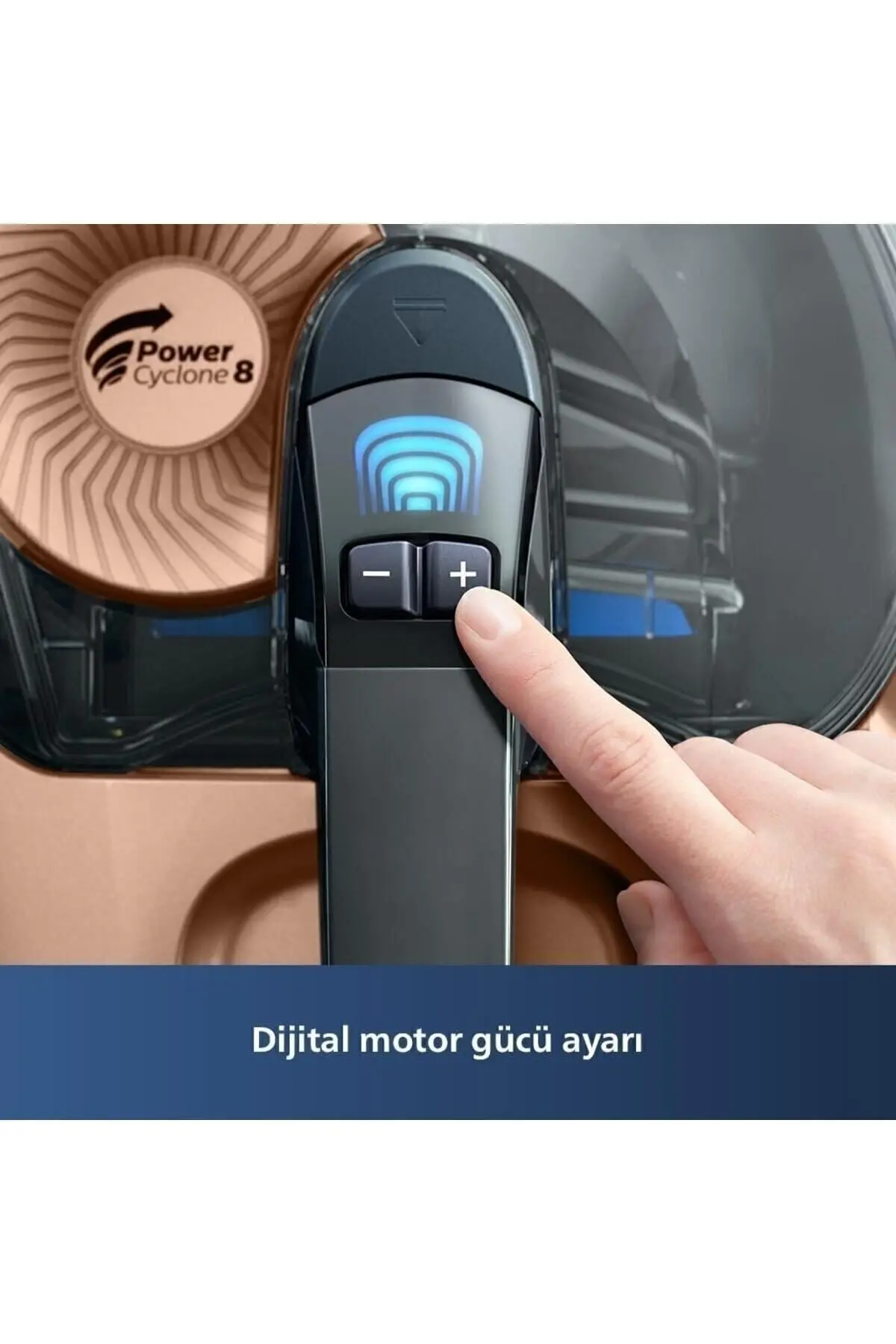 Marathon Daily Toz Torbasız Süpürge, PowerCyclone8, AllergyLock, TriActive+ Başlık, XB7151/07