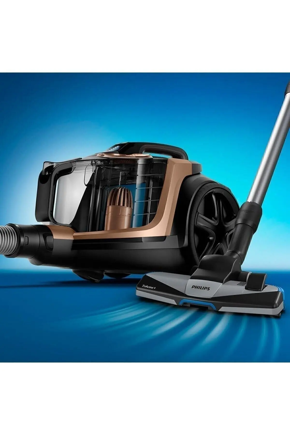 Marathon Daily Toz Torbasız Süpürge, PowerCyclone8, AllergyLock, TriActive+ Başlık, XB7151/07