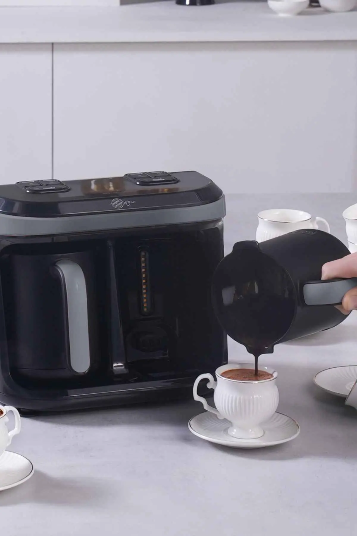 Hatır Hüp Düet Aroma Türk Kahve Makinesi Space Gray