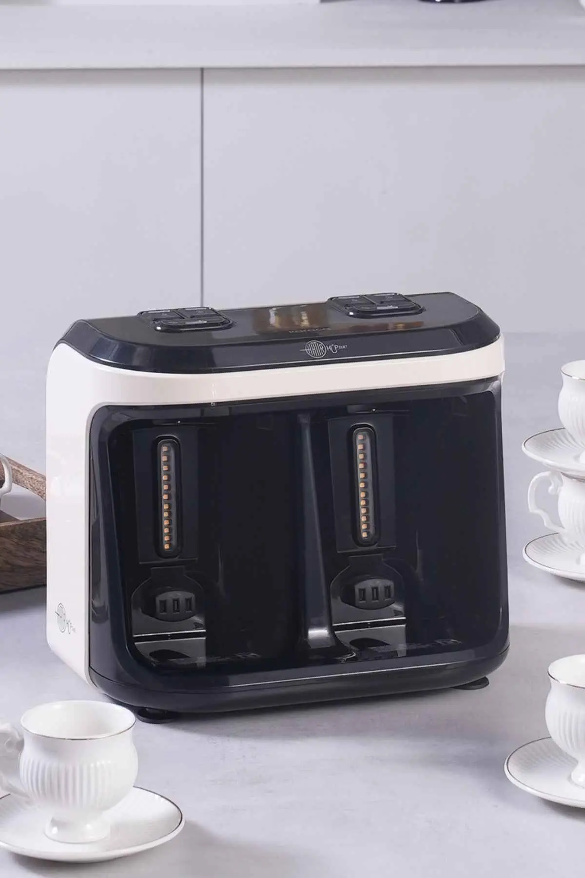 Hatır Hüp Düet Aroma Türk Kahve Makinesi Krem 10 Fincan Kapasiteli