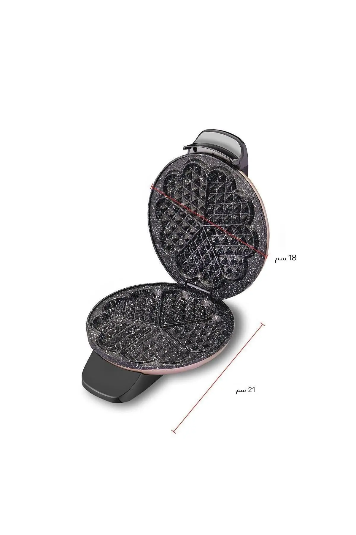 Mia Waffle A319-03 Waffle Makinesi Rosagold