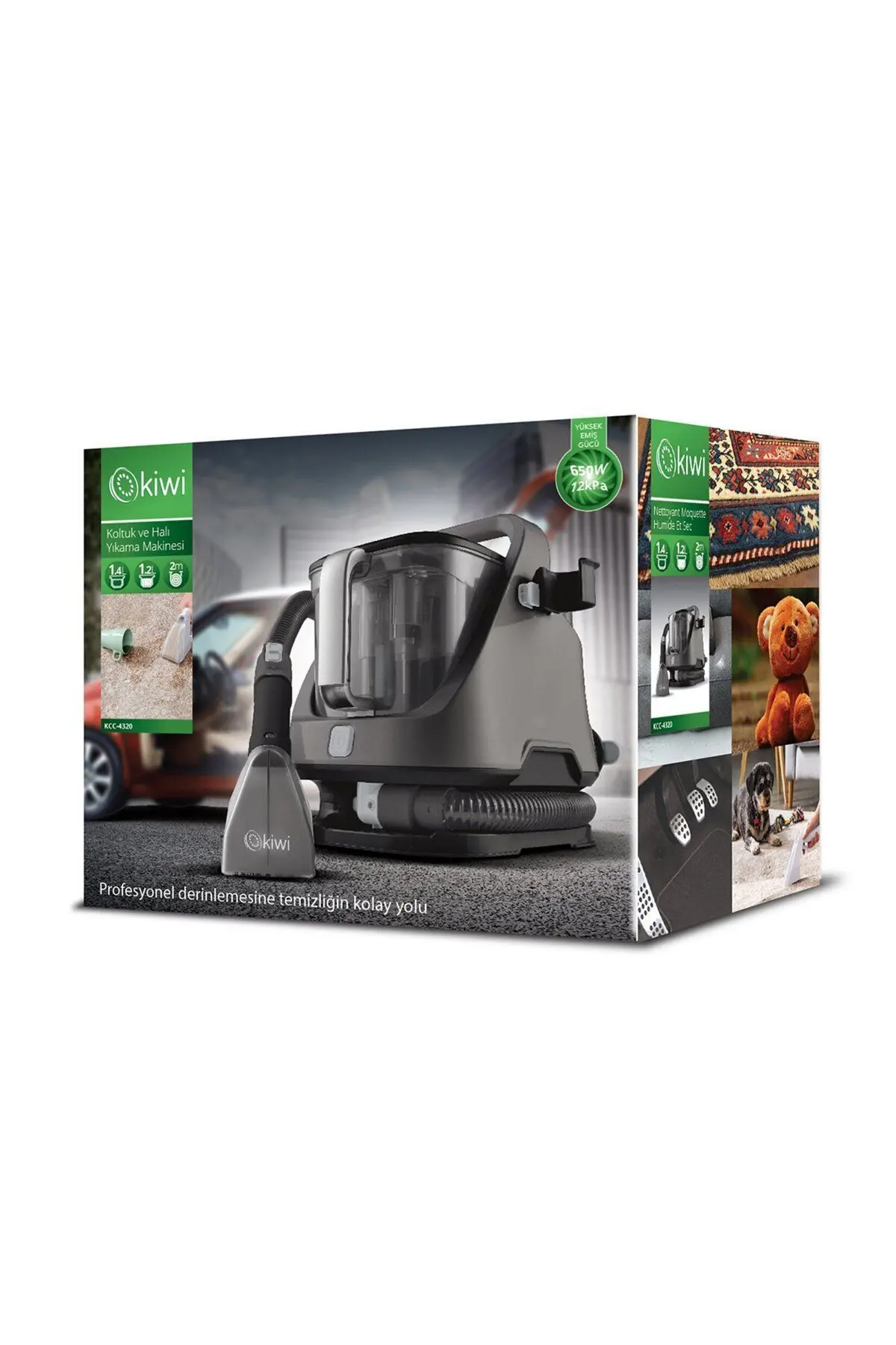 Kcc-4320 Koltuk Ve Halı Yıkama Makinesi Siyah