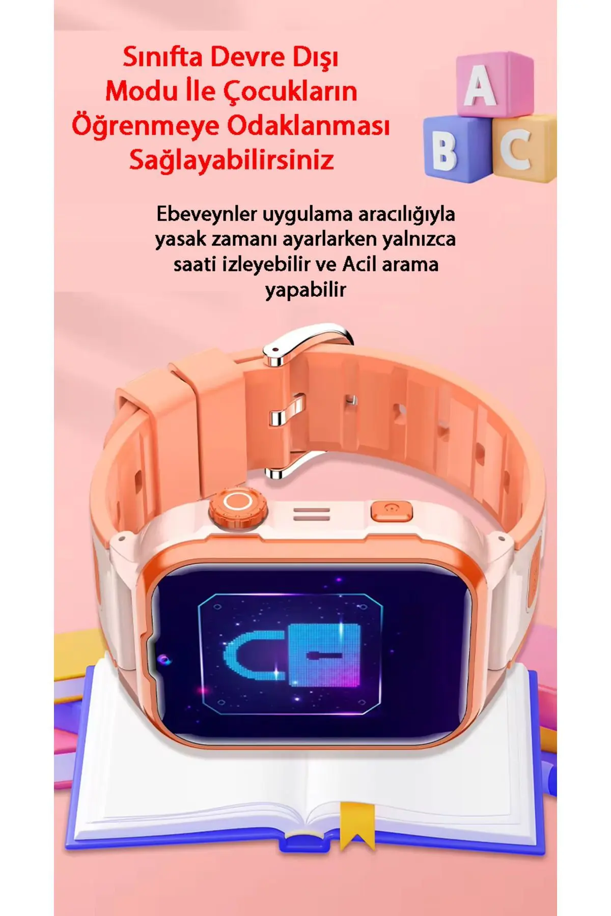 Z50 Görüntülü Görüşme Gps Wıfı Net Konum Gizli Dinleme Akıllı Çocuk Takip Saati Sim Kartlı- Yeşil