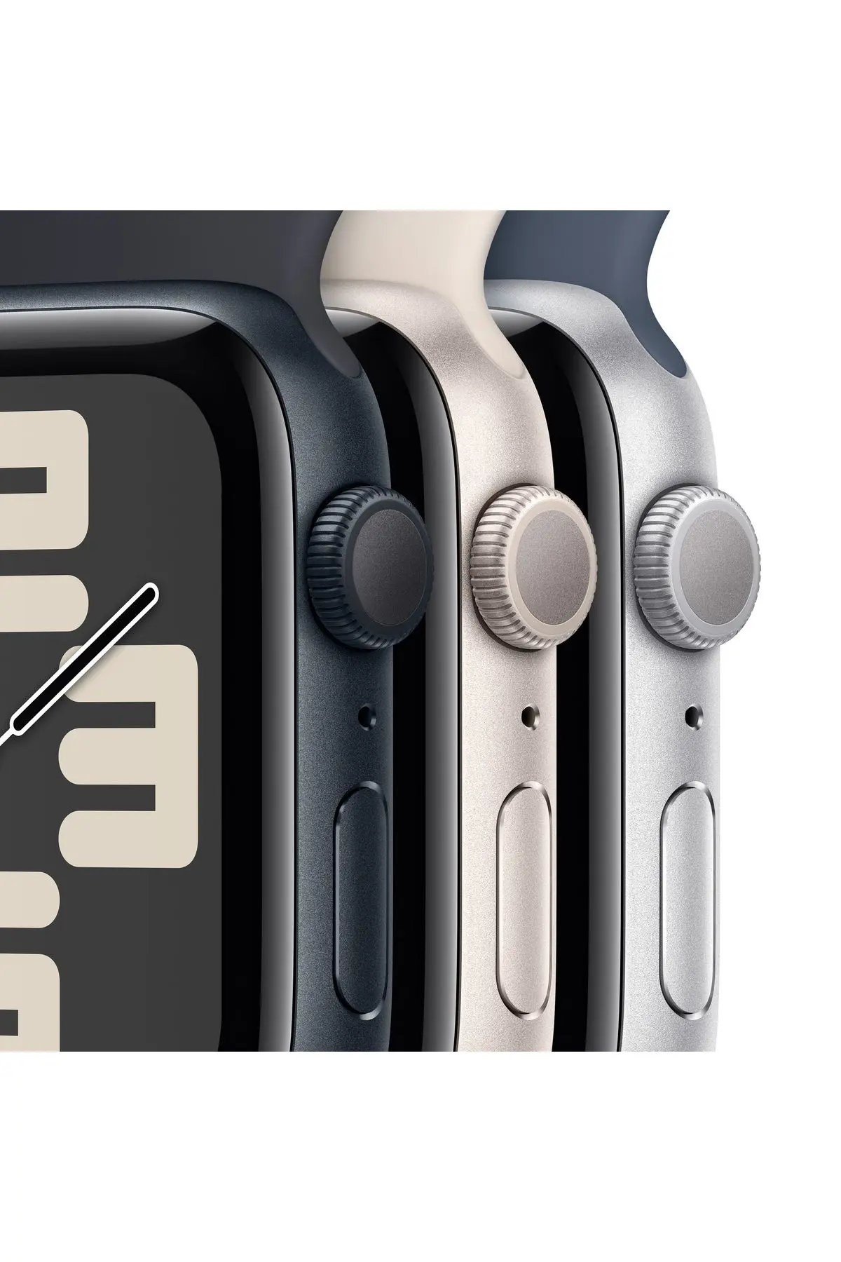 Watch SE GPS 44mm Gümüş Alüminyum Kasa ve Fırtına Mavisi Spor Kordon - S/M