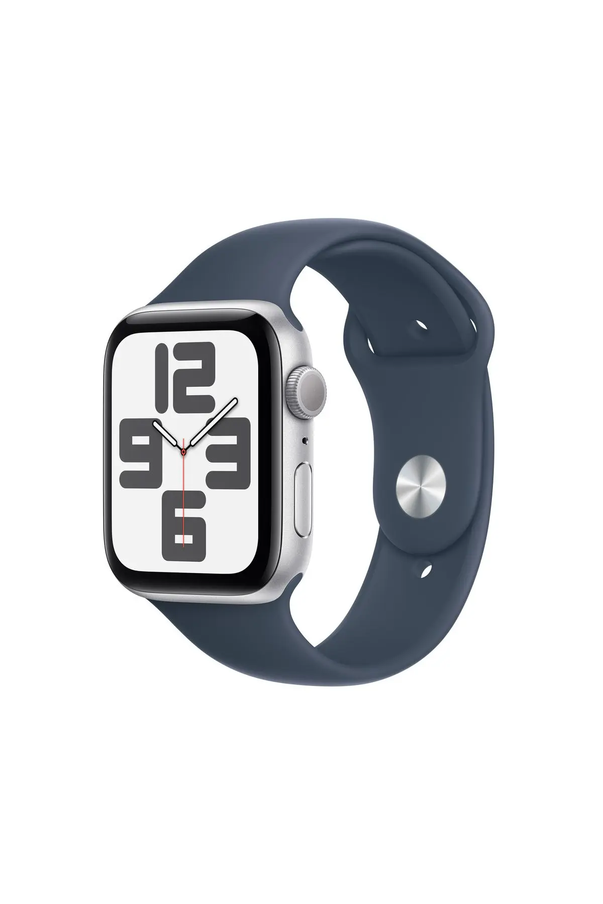 Watch SE GPS 44mm Gümüş Alüminyum Kasa ve Fırtına Mavisi Spor Kordon - S/M