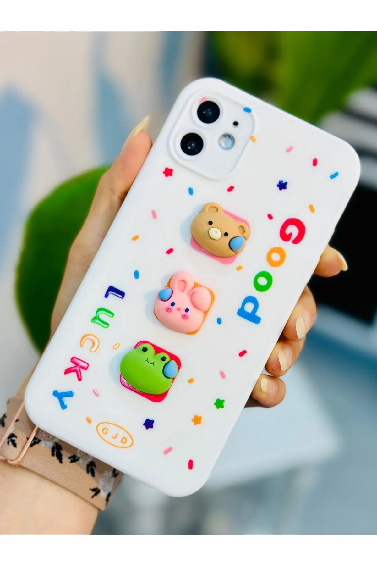 Iphone 11 Uyumlu 3d Oyuncak Tasarımlı Yumuşak Silikon Kılıf