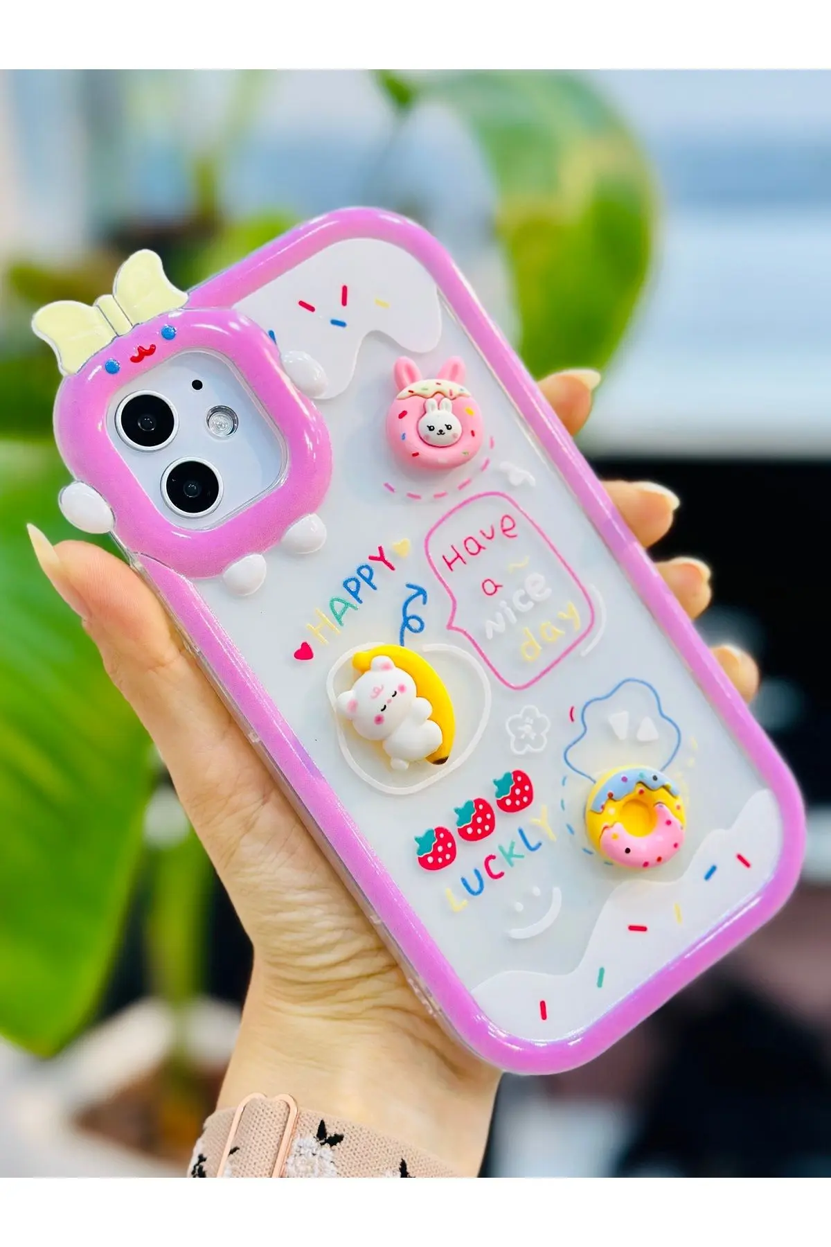 Iphone 11 Uyumlu 3d Oyuncak Tasarımlı Yumuşak Silikon Kılıf