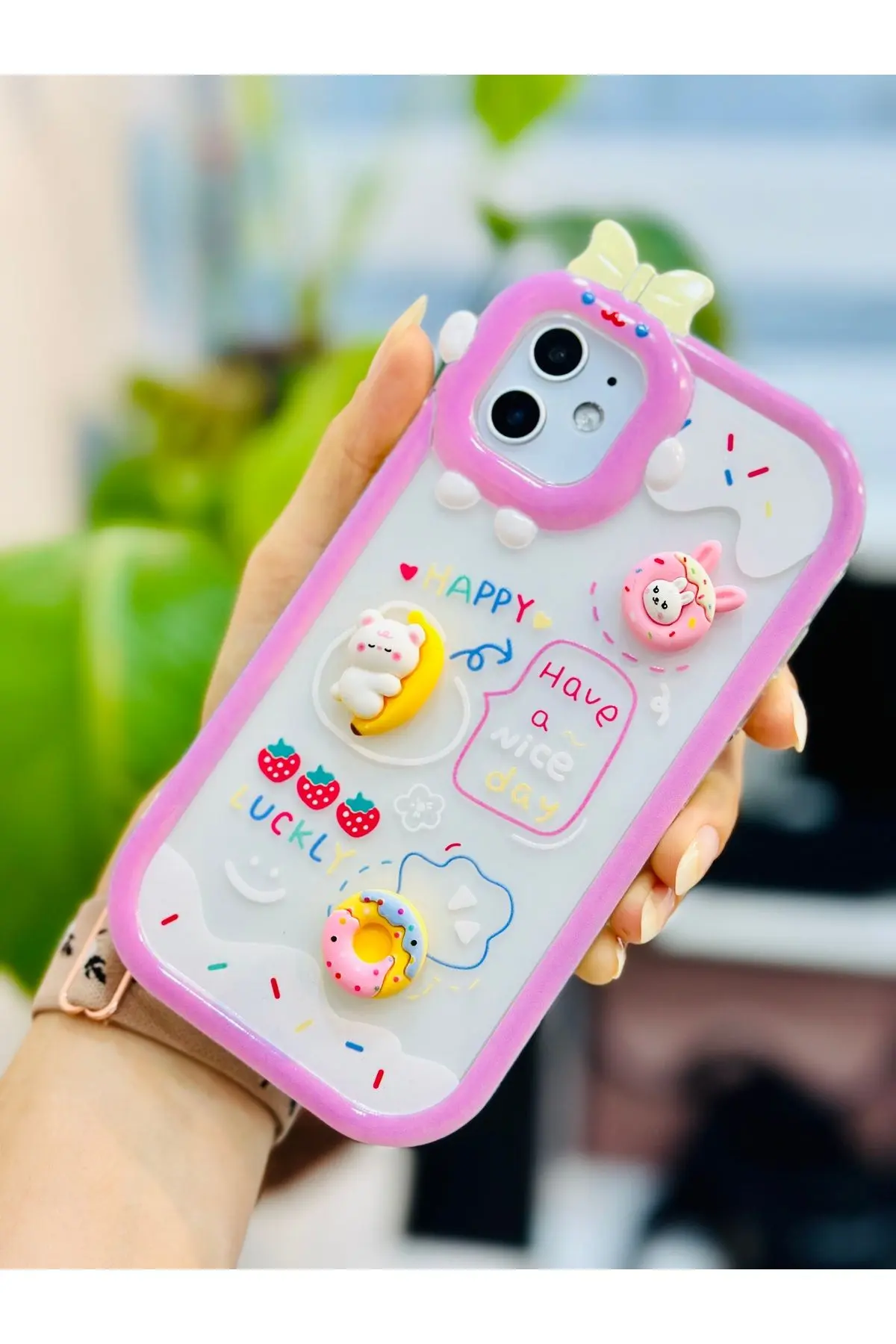 Iphone 11 Uyumlu 3d Oyuncak Tasarımlı Yumuşak Silikon Kılıf