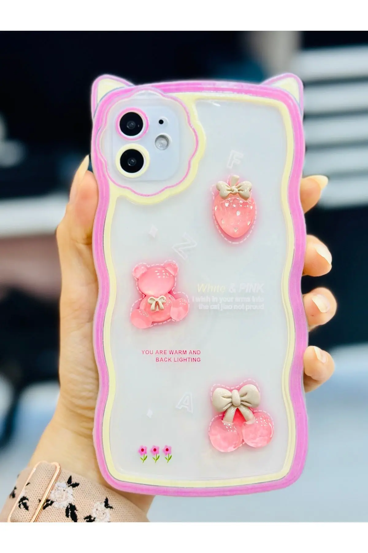 Iphone 11 Uyumlu 3d Oyuncak Tasarımlı Yumuşak Silikon Kılıf