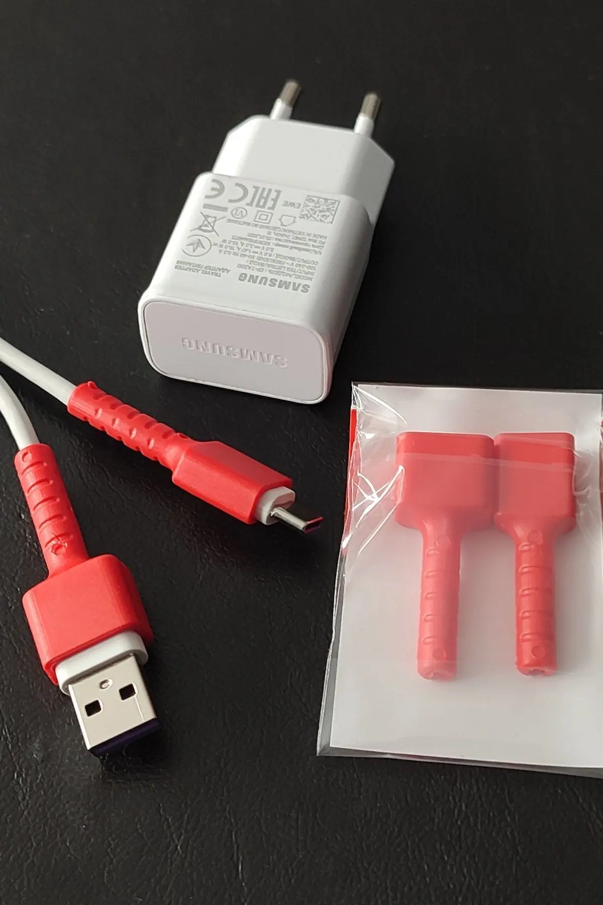 Kablo Ucu Koruyucu Tüm Android Usb-type-c Kablo Uyumlu Silikon Kapak