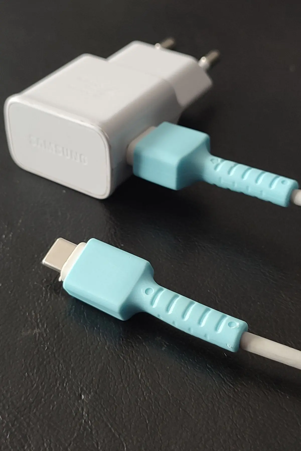 Kablo Ucu Koruyucu Tüm Android Usb-type-c Kablo Uyumlu Silikon Kapak