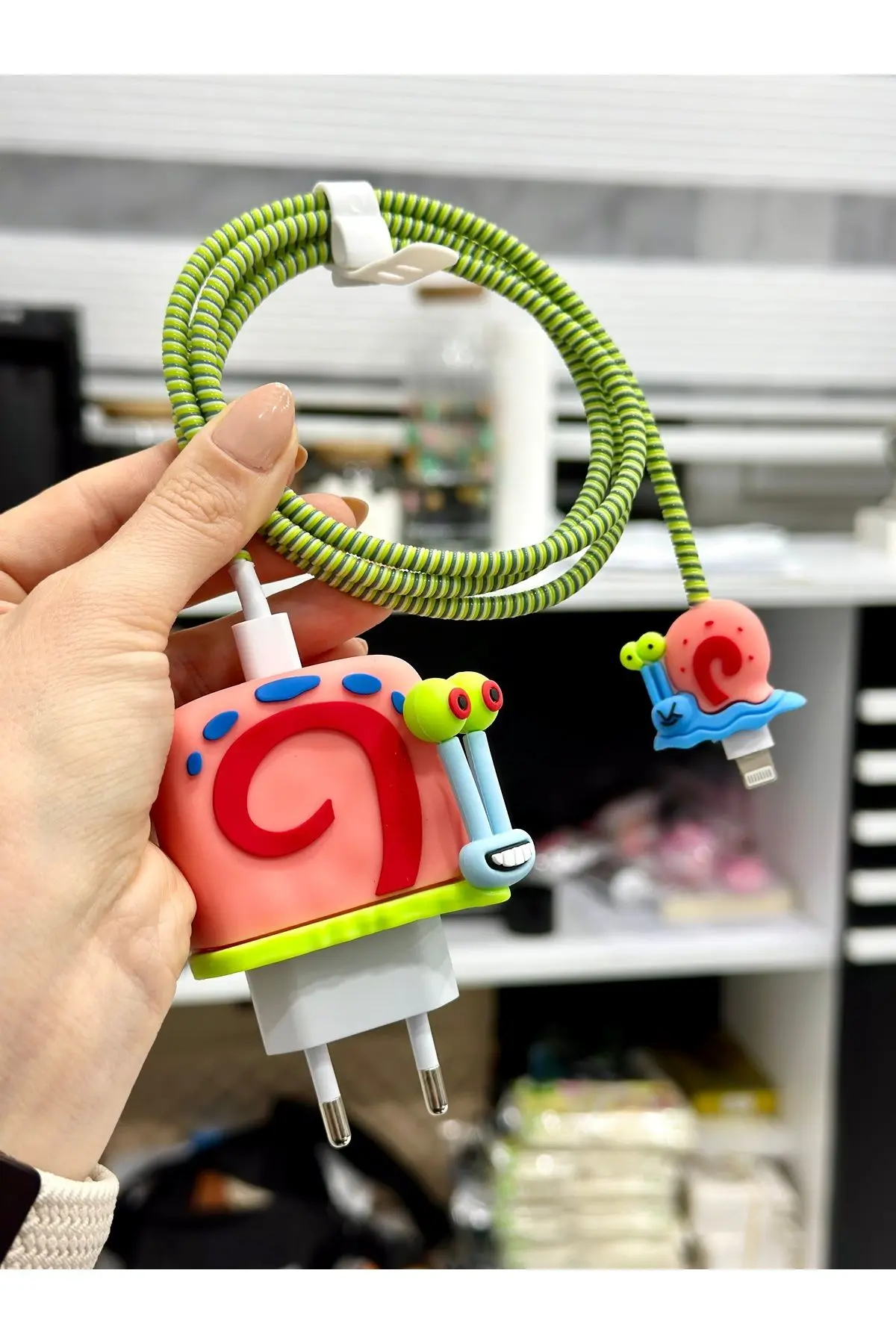 iPhone 18/20 W Şarj Cihazı Uyumlu 4 Parça Şarj Koruma Seti