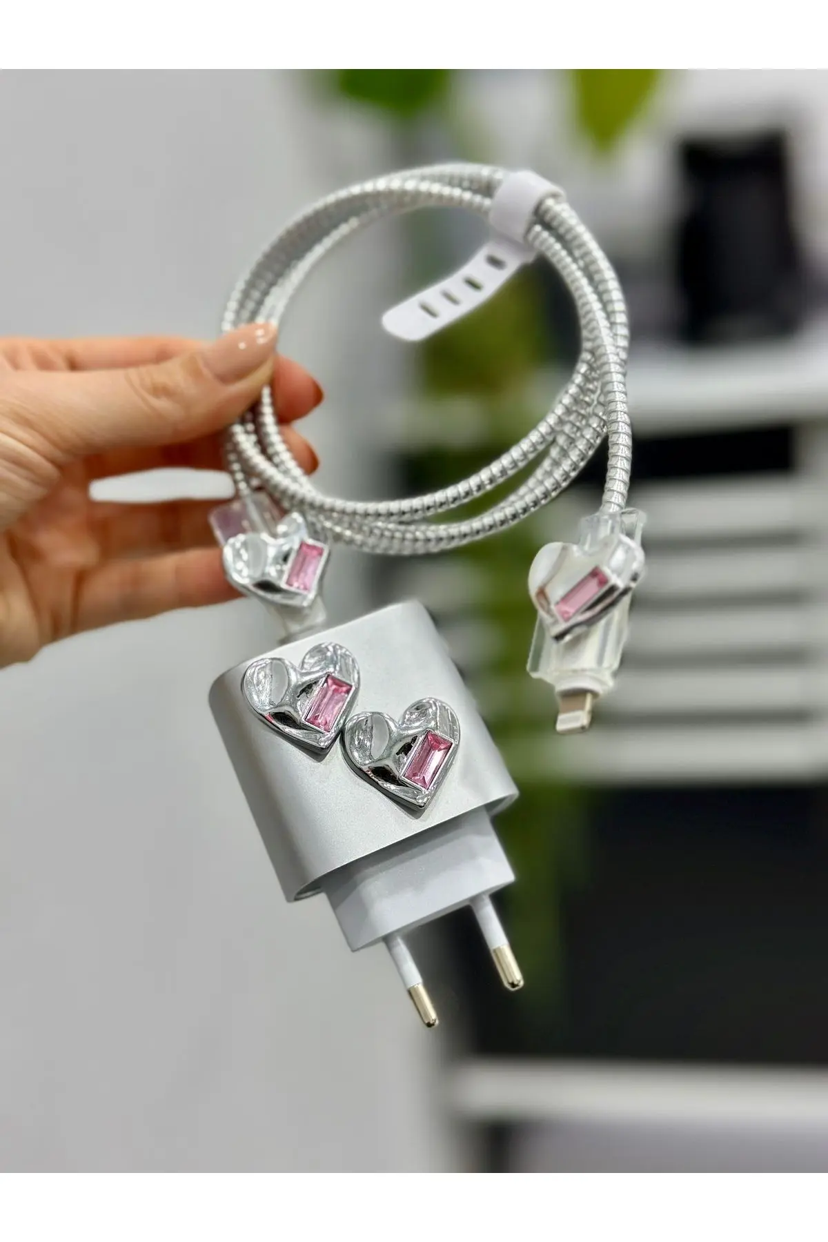iPhone 18/20 W Şarj Cihazı Uyumlu 5 Parça Şarj Koruma Seti