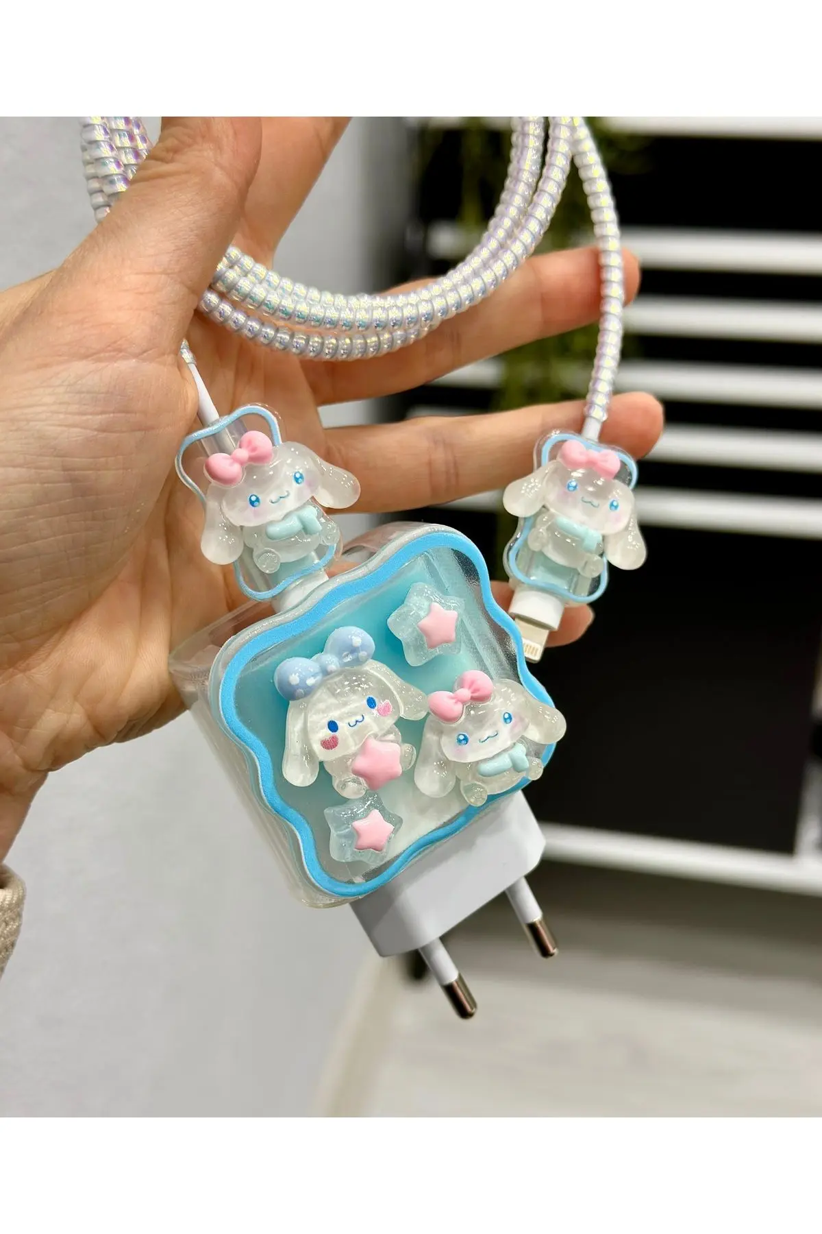 iPhone 18/20 W Şarj Cihazı Uyumlu 5 Parça Şarj Koruma Seti