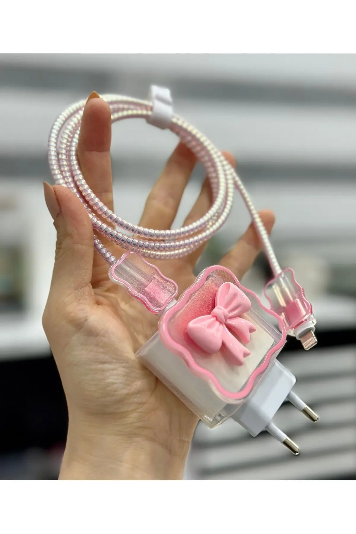 iPhone 18/20 W Şarj Cihazı Uyumlu 5 Parça Şarj Koruma Seti