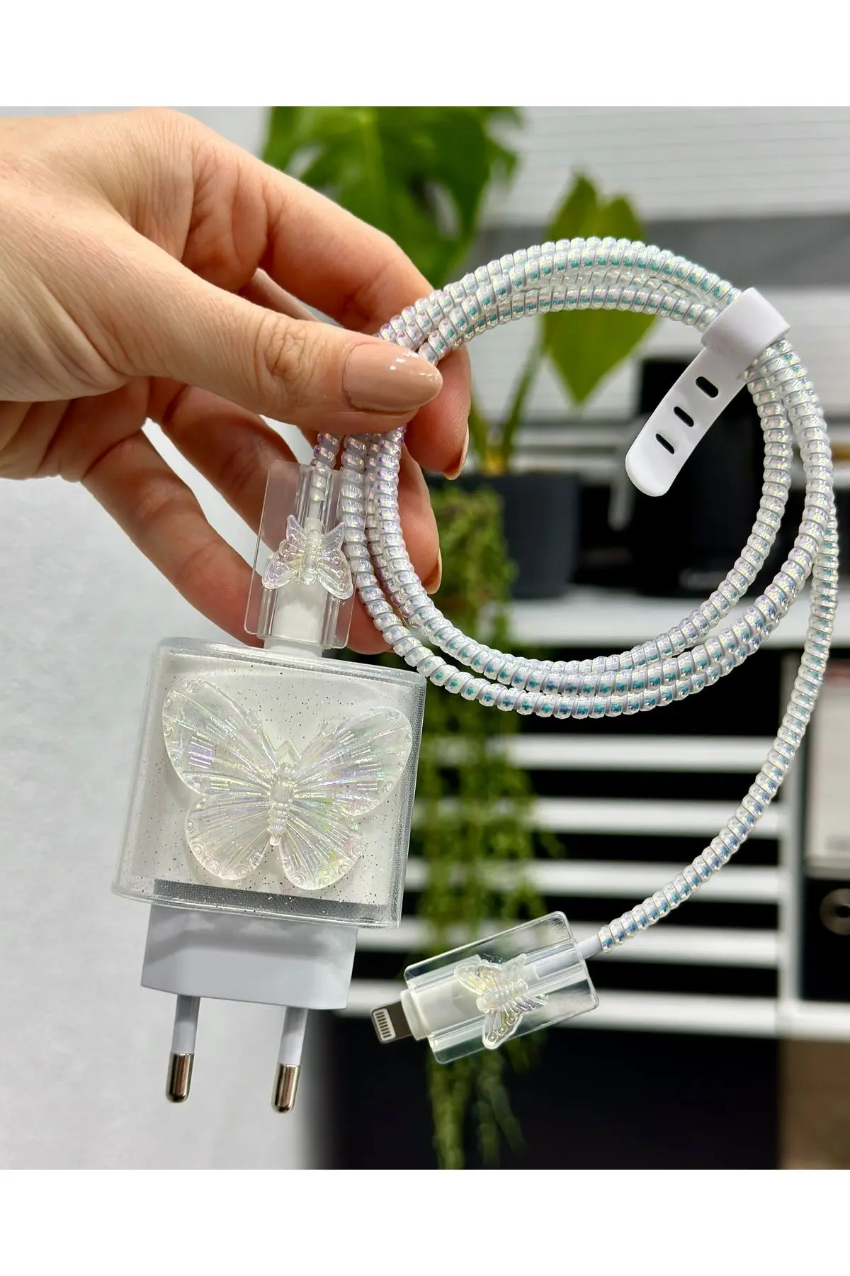 iPhone 18/20 W Şarj Cihazı Uyumlu 5 Parça Şarj Koruma Seti