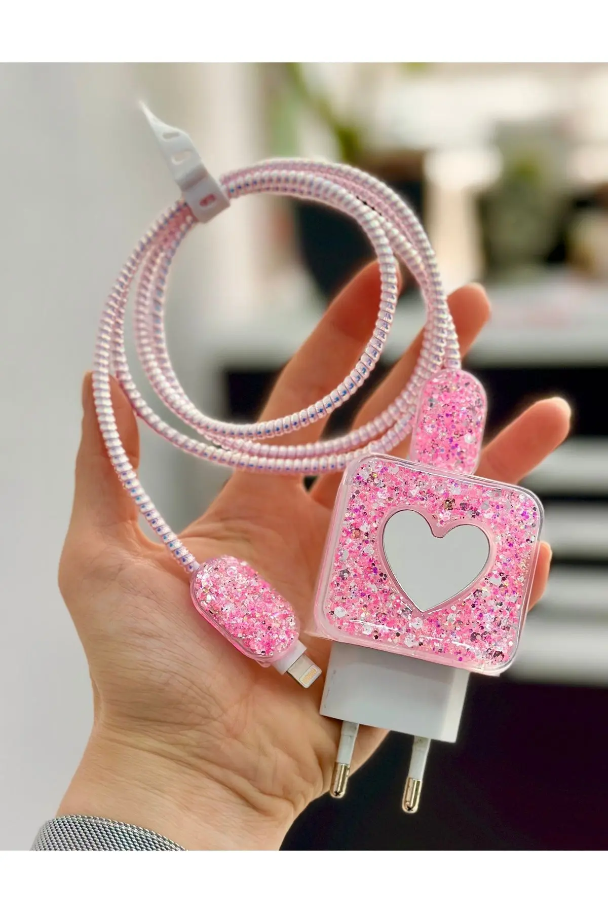 iPhone 18/20 W Şarj Cihazı Uyumlu 5 Parça Şarj Koruma Seti