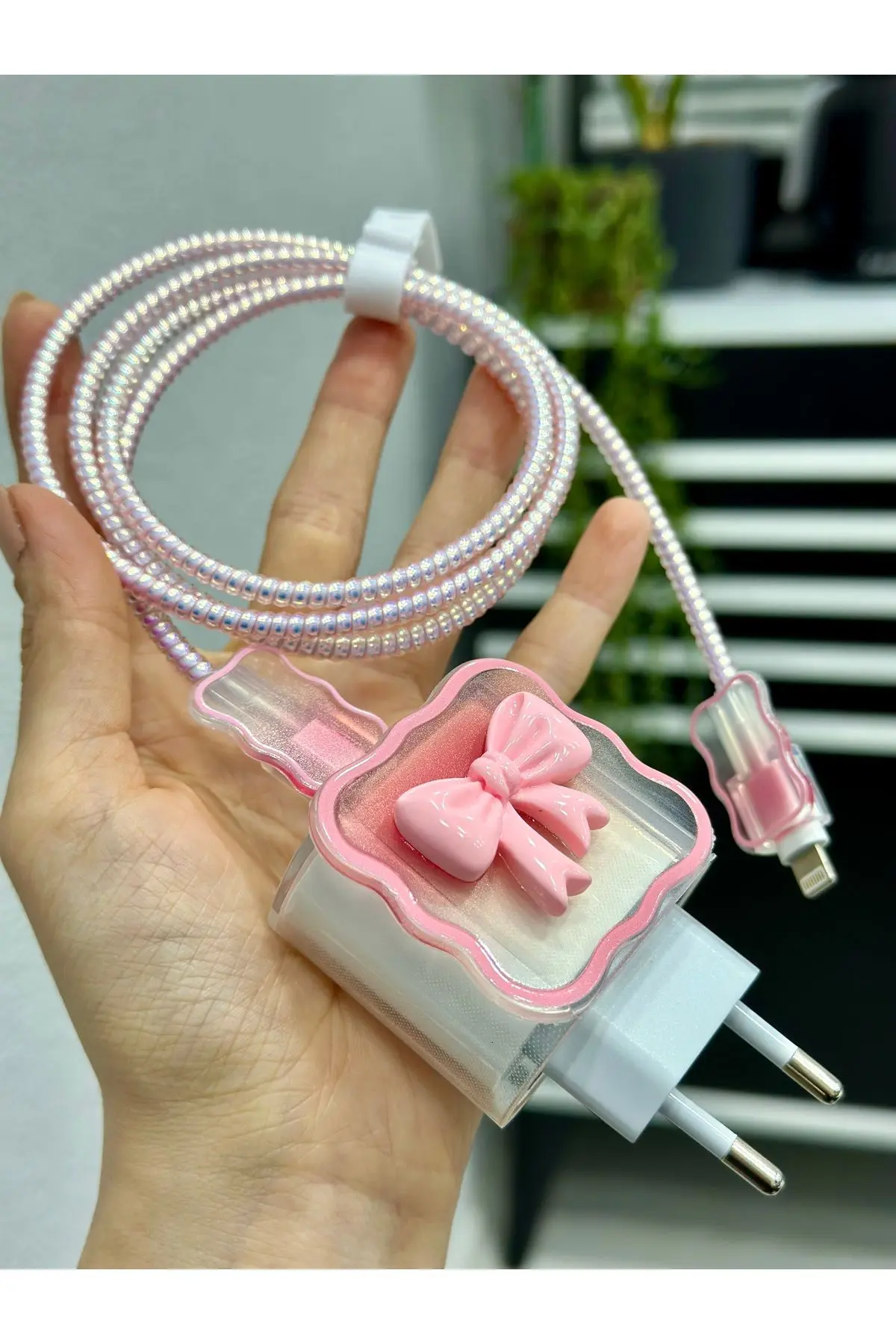 iPhone 18/20 W Şarj Cihazı Uyumlu 5 Parça Şarj Koruma Seti
