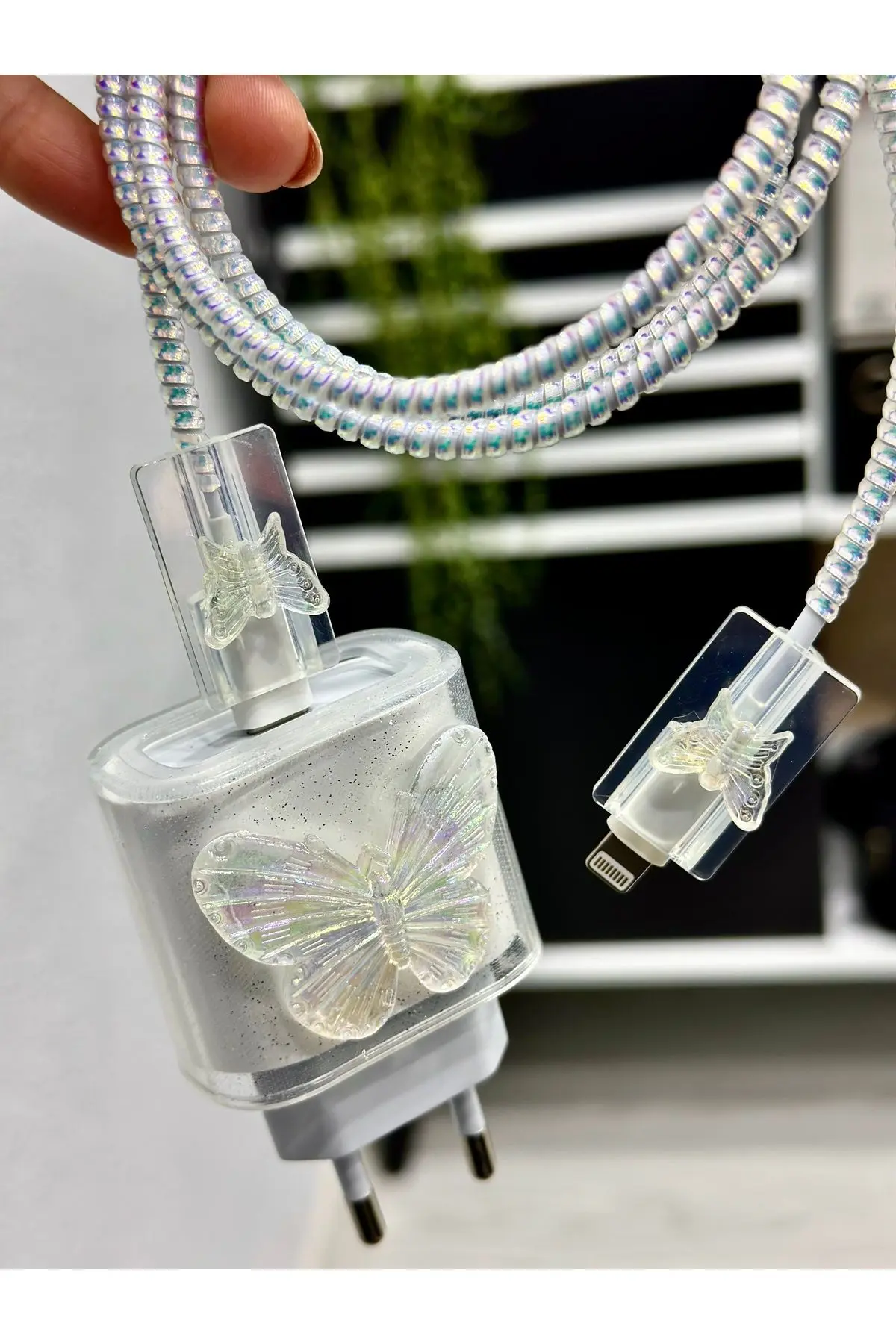 iPhone 18/20 W Şarj Cihazı Uyumlu 5 Parça Şarj Koruma Seti