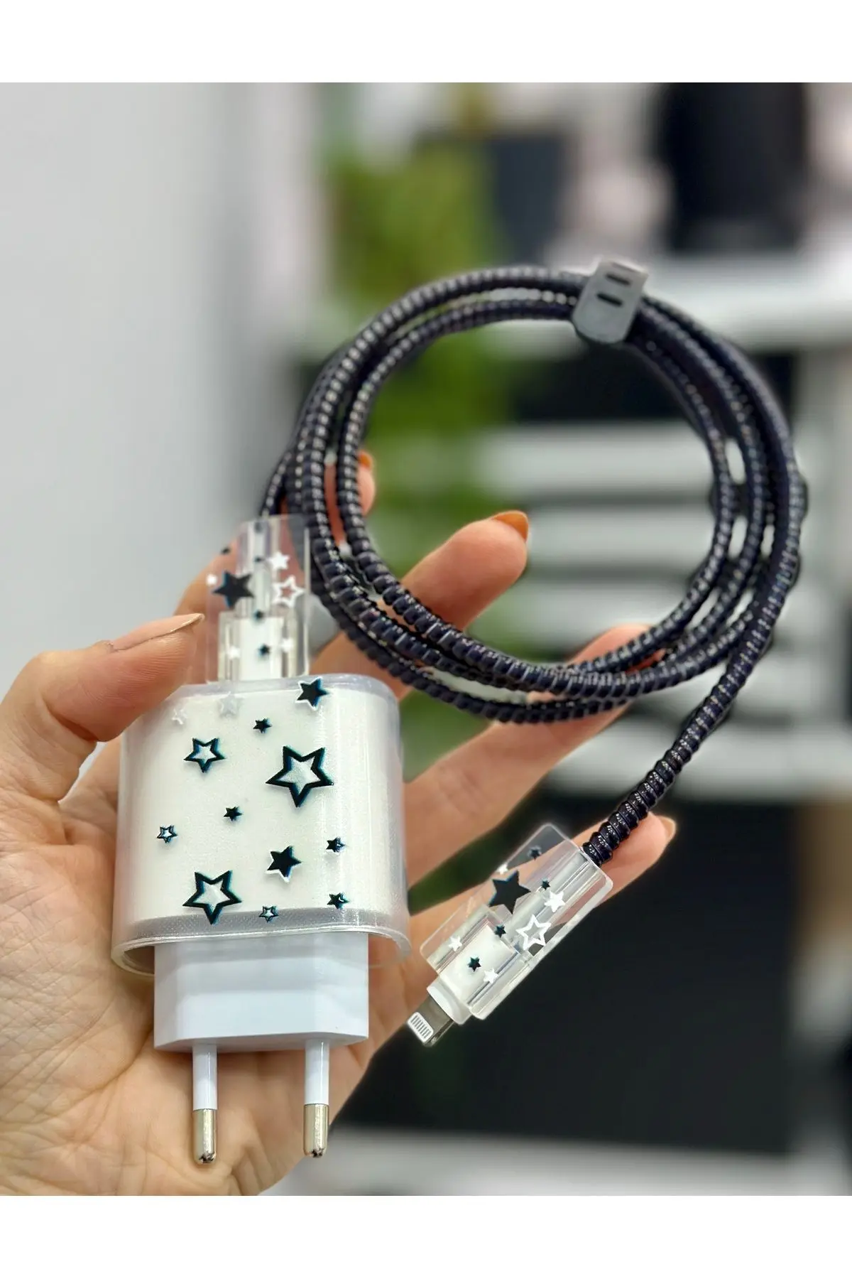 iPhone 18/20 W Şarj Cihazı Uyumlu 5 Parça Şarj Koruma Seti