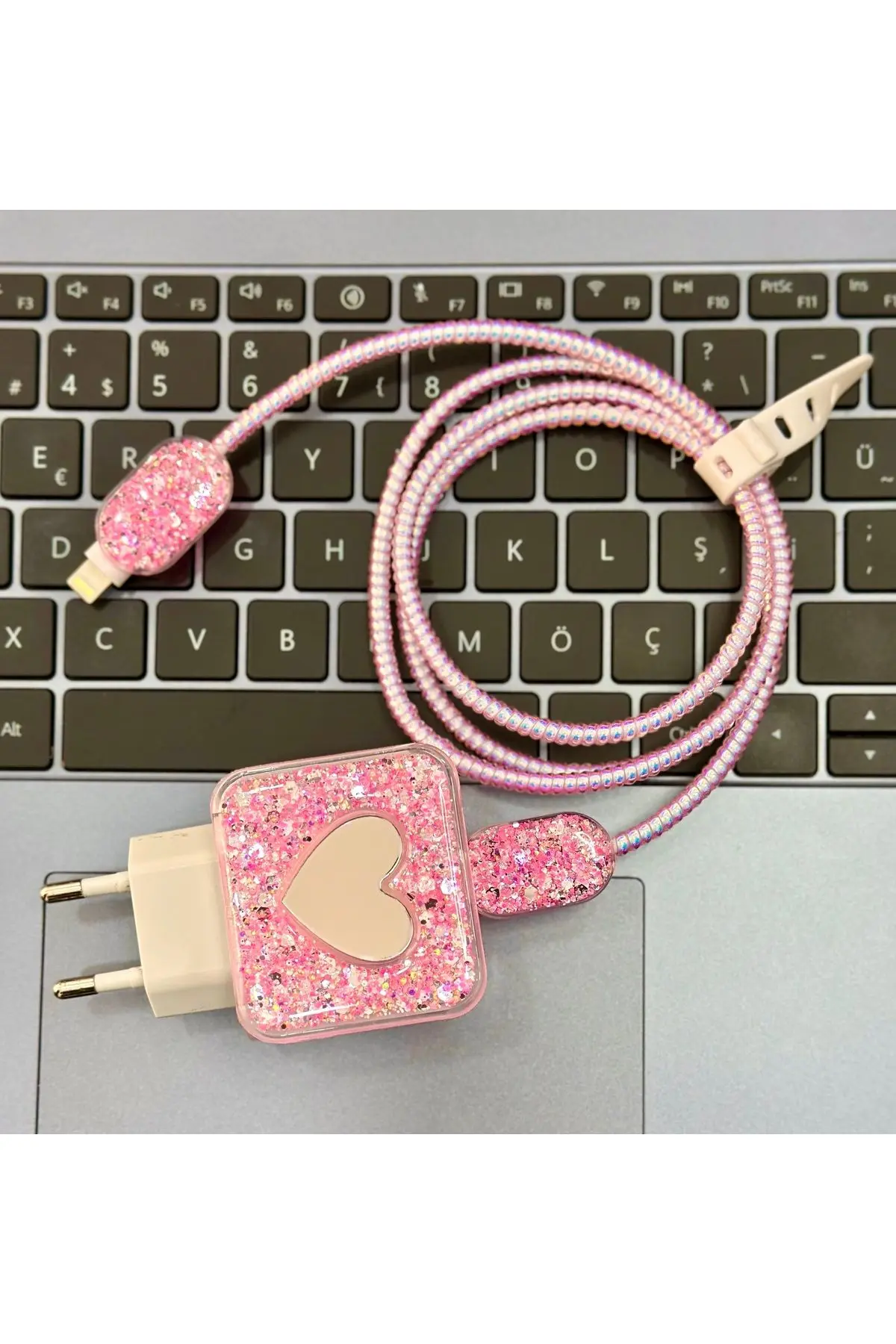 iPhone 18/20 W Şarj Cihazı Uyumlu 5 Parça Şarj Koruma Seti