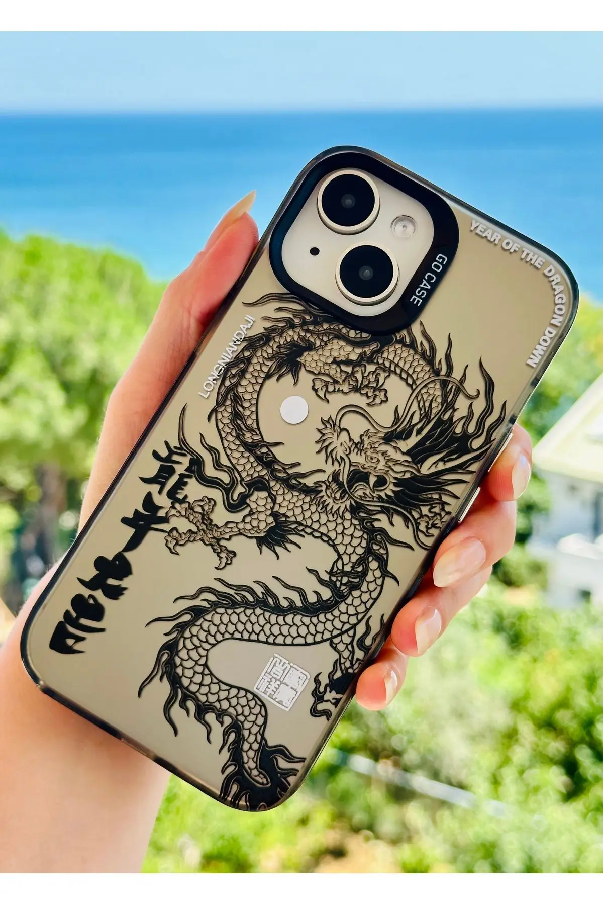 Iphone 13 - 14 VE 15 Uyumlu Parmak İzi Bırakmaz Baskı Desenli Metalik ELECTRO Silikon Kılıf