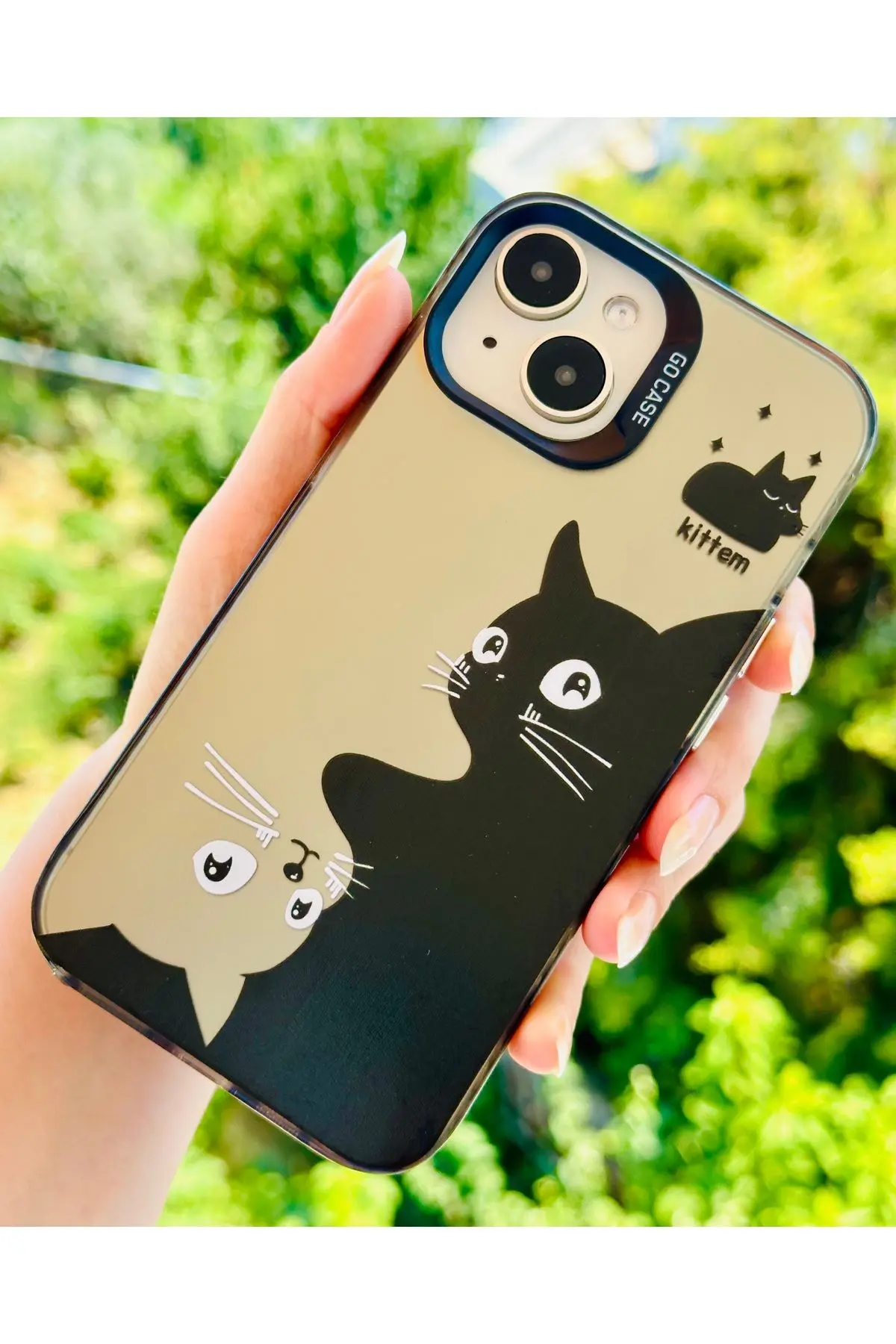 Iphone 13 - 14 VE 15 Uyumlu Parmak İzi Bırakmaz Baskı Desenli Metalik ELECTRO Silikon Kılıf