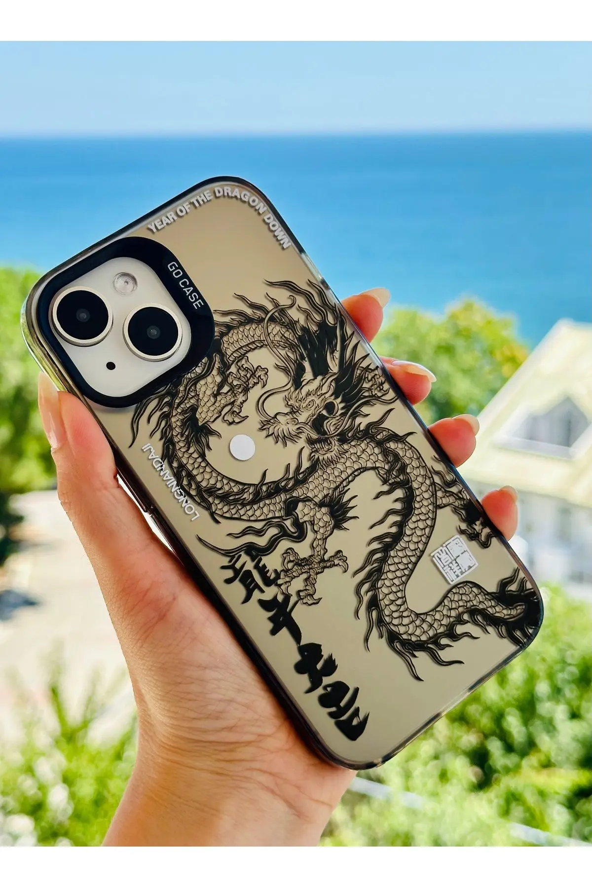 Iphone 13 - 14 VE 15 Uyumlu Parmak İzi Bırakmaz Baskı Desenli Metalik ELECTRO Silikon Kılıf