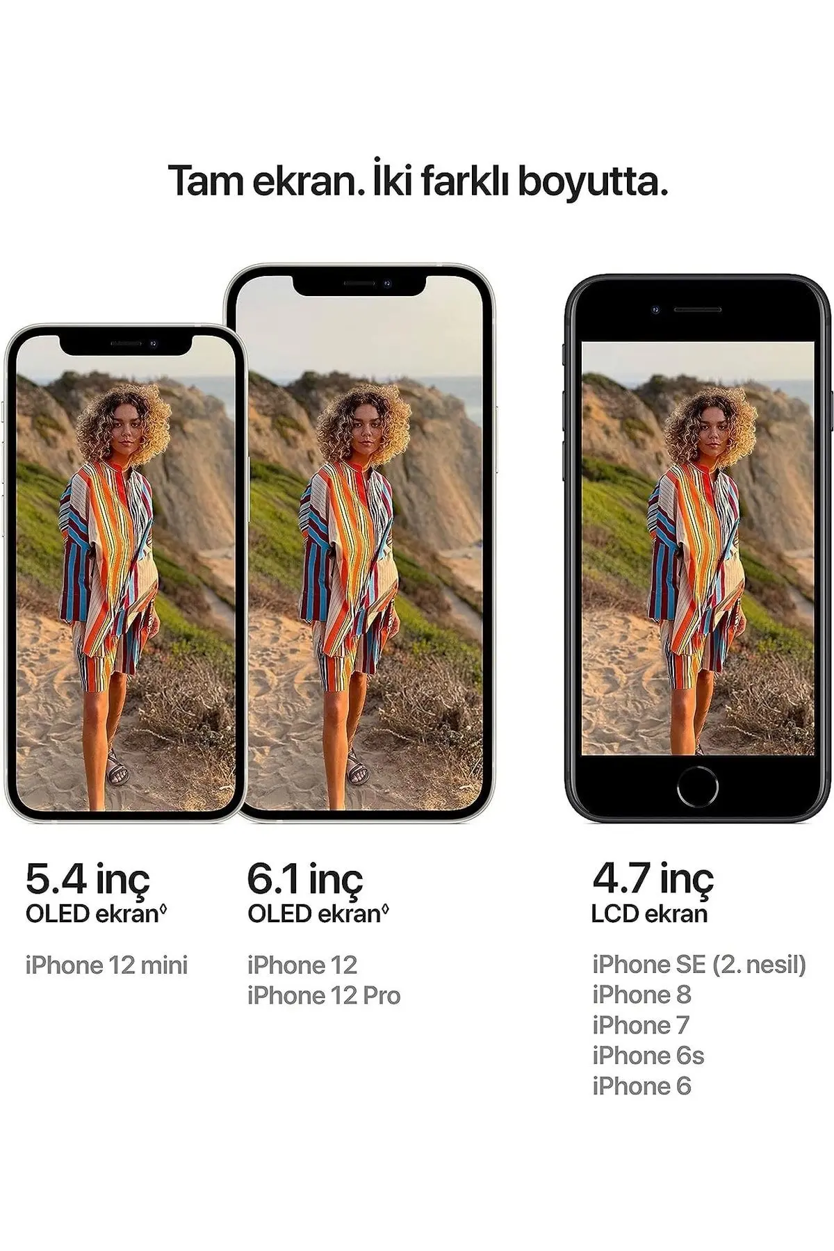 iPhone 12 128 GB Siyah Cep Telefonu Aksesuarsız Kutu (Apple Türkiye Garantili)