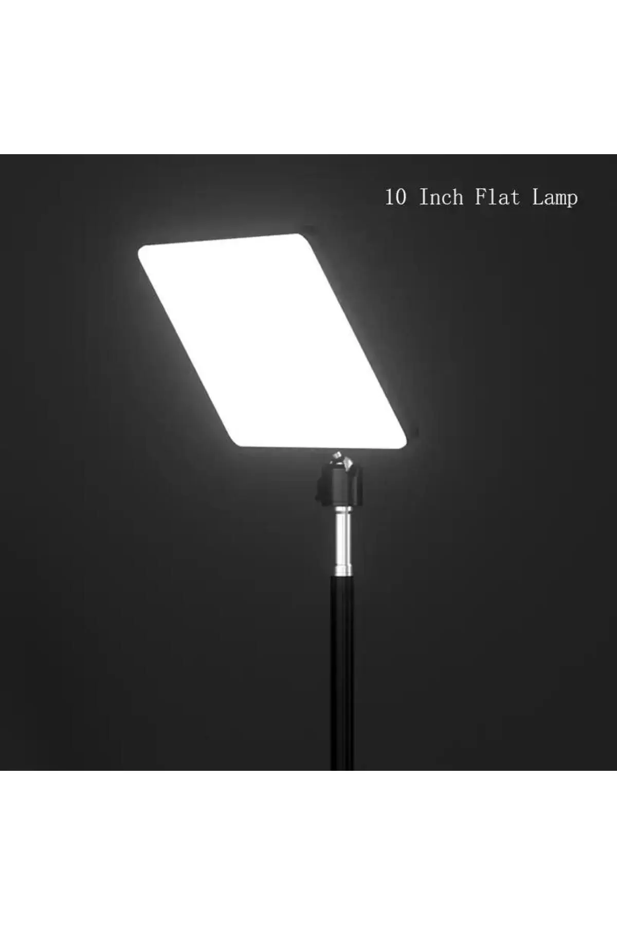 Profesyonel Fotoğraf Ve Video Için Çekim Işığı Ring Lıght Stüdyo 10 Inç +2,1 Metre Gölgesiz Lüx