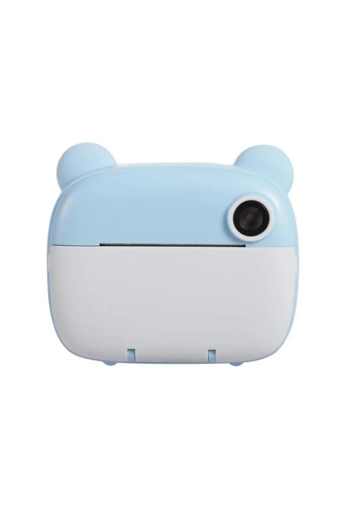 TRM-CMR14 Mavi Dijital Video Kayıt Fotoğraf Çocuk Kamerası Anlık Termal Resim Kağıt Baskılı Y