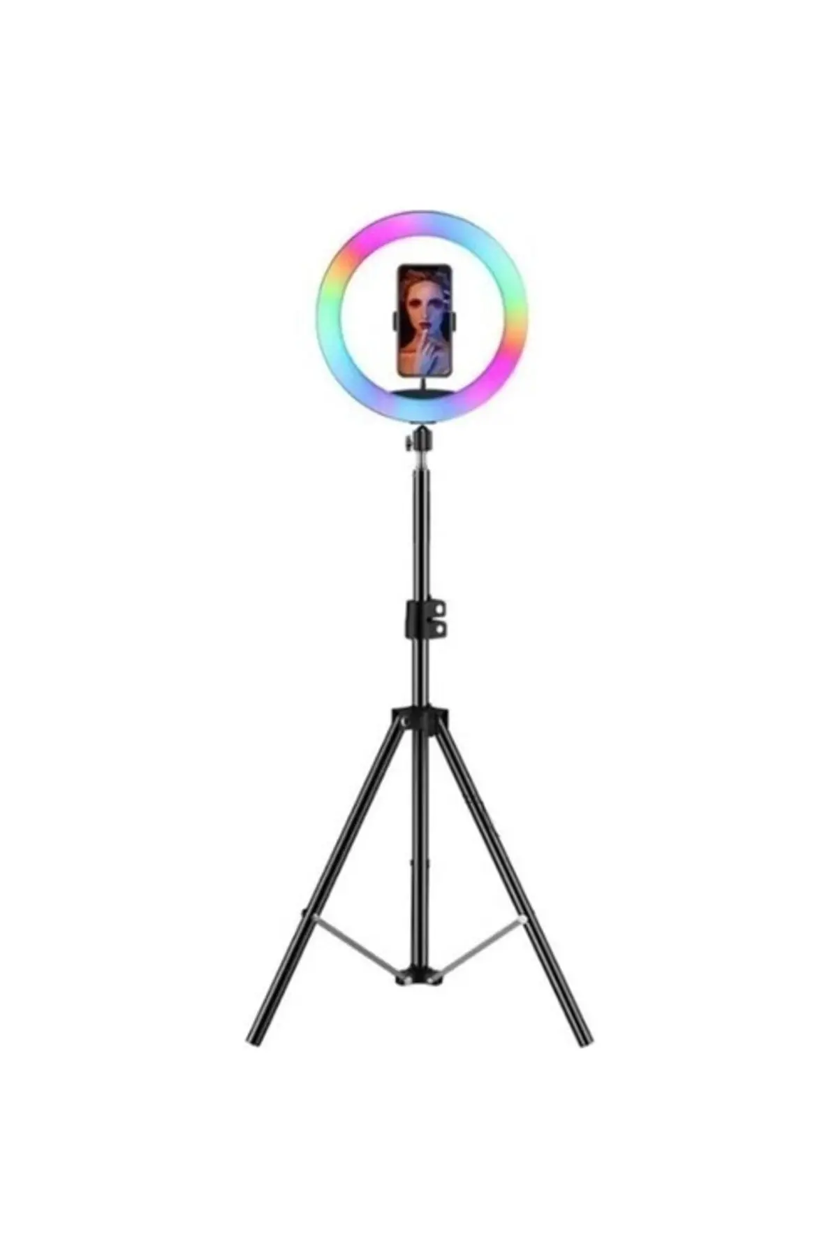 Rgb Renkli 10 inç Led Işık- 210 cm Tripod