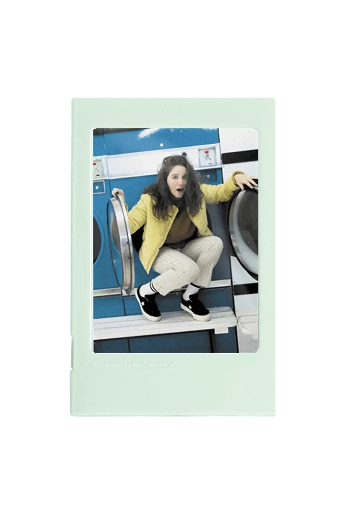 Instax Mini 12 Makine Uyumlu 20'li Film ve Yeşil Fotoğraf Çerçevesi