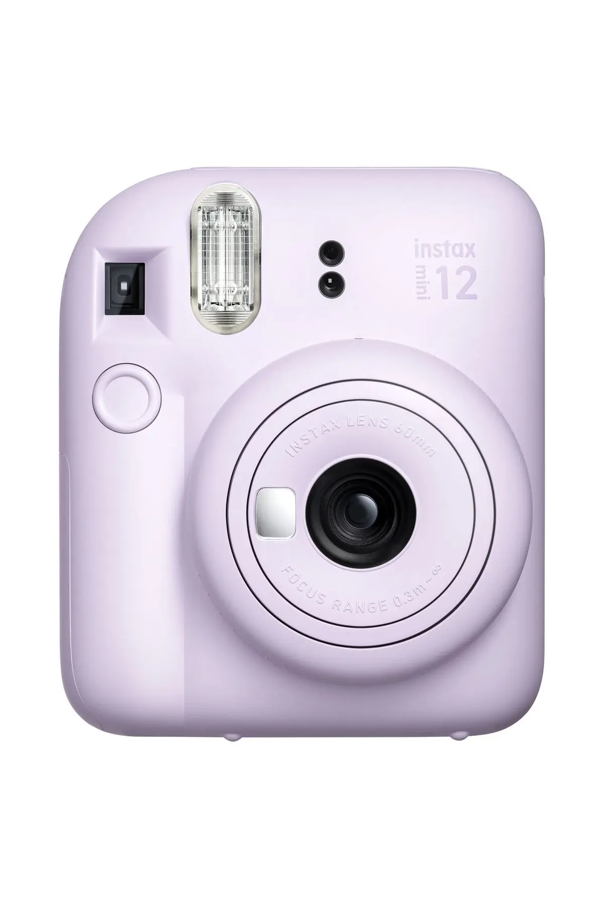 Instax mini 12 Lila Fotoğraf Makinesi-10'lu Film-Kıskaçlı Stand-PVC Albüm ve Simli Pleksi Kılıf Seti